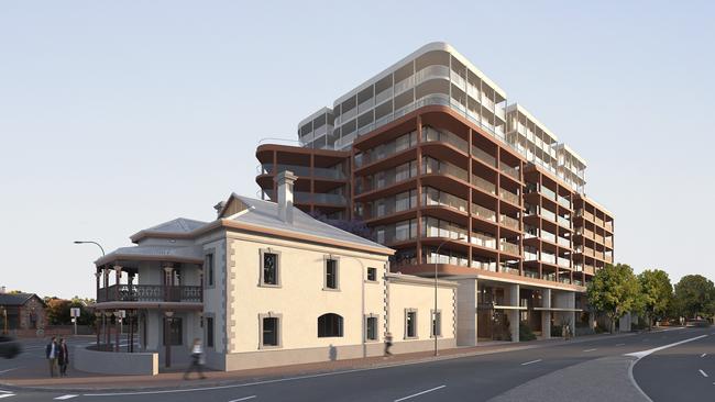 Artist's impressions of The Buckingham development at the former Buckingham Arms hotel site. Developer is Citify. Picture: Stallard Meek Flightpath Architects