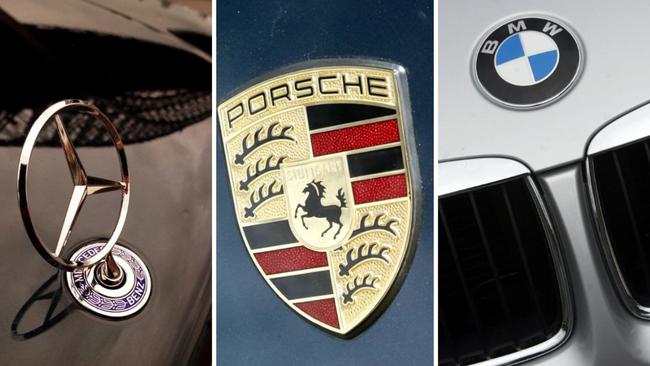 Seven teens have been arrested after leading police on a pursuit from the Central Coast in three luxury sports cars including a Porsche, Mercedes and BMW. Picture: supplied