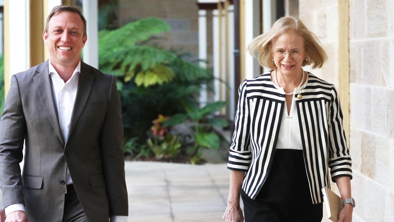 Steven Miles has worked closely with Chief Health Officer Dr Jeannette Young during the COVID-19 pandemic. Picture: Annette Dew