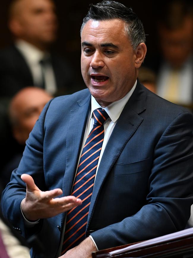 Nationals leader John Barilaro. Picture: AAP/Joel Carrett