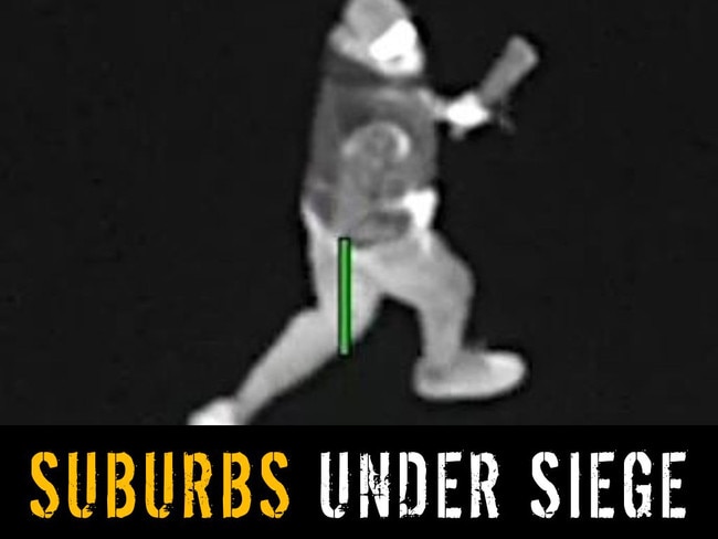 Suburbs under Siege art graphic 4x3