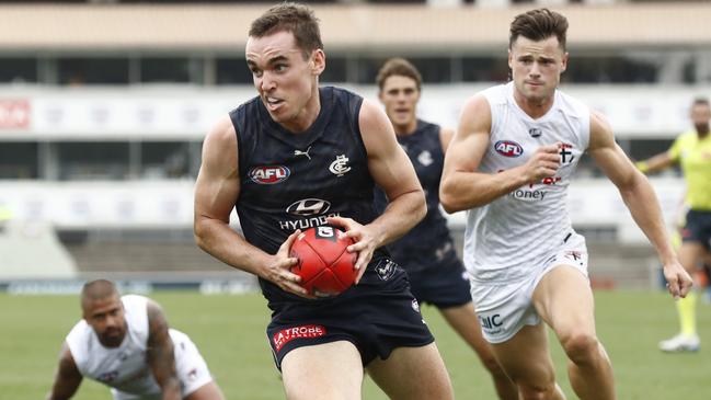 Sam Philp in action for Carlton.