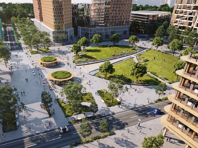 Artist impressions of the new Bradfield City Centre. Picture: Supplied