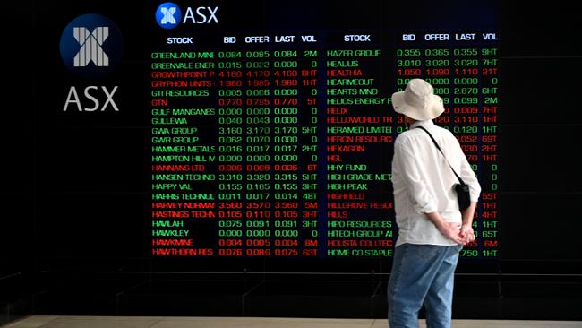 Not everyone is prepared to dip their toe into the sharemarket but for those who do the returns can be rewarding. Picture: AAP