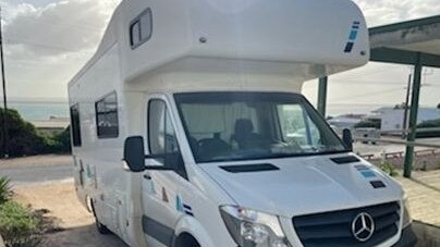 A photo of the motorhome owned by Peter Hillier, whose body was found at a home on Sandham St, Venus bay. Picture: SA Police