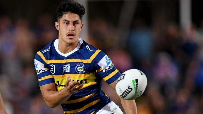 Young gun Dylan Brown impressed for the Eels. Picture: NRL Photos