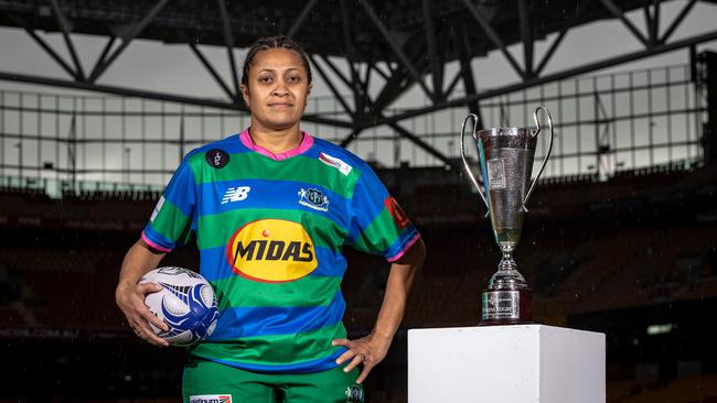 GPS women's captain Unaisi Biau is chasing premiership glory. Image Brendan Hertel/QRU