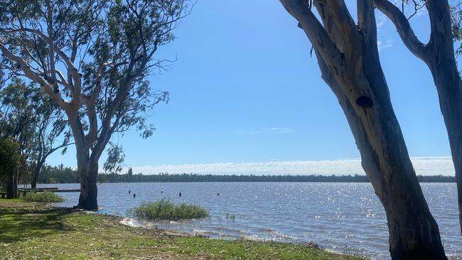 Lake Broadwater, outside of Dalby Picture: Emily Devon