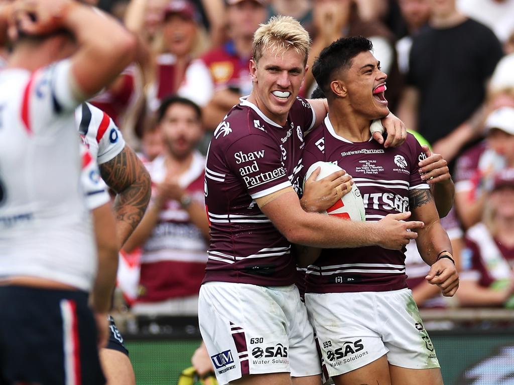 Manly have declared they want the Broncos back at Brookvale in 2025. Picture: Cameron Spencer/Getty Images