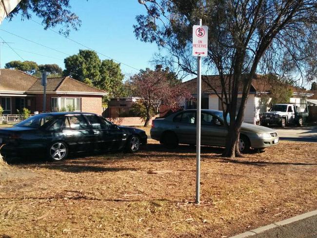 It's a sign...that these people don't care about parking restrictions. Picture: Snap Send Solve