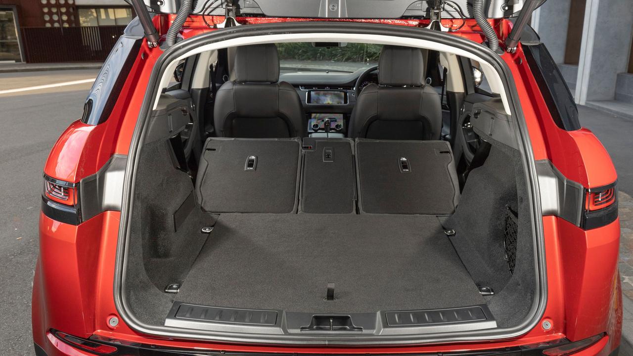 The rear seats can be folded to create a large cargo space.