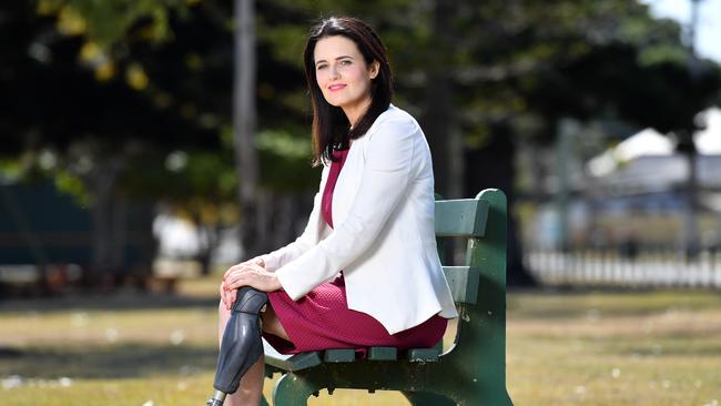 Labor's candidate for the federal seat of Dickson, Ali France. Picture: AAP