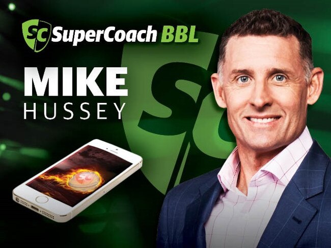 Mike Hussey SuperCoach BBL team reveal