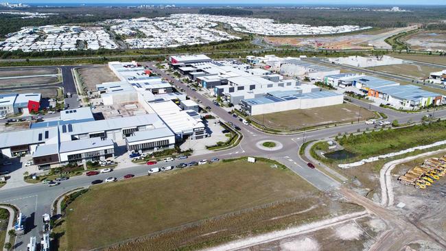 Aura Business Park businesses have had to close or are spending thousands on development applications after the state government issued notices to some they claimed were operating "unlawfully". Picture: Patrick Woods.