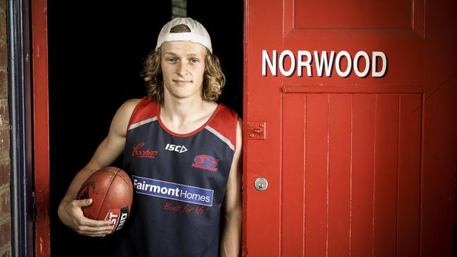 Ex-SANFL footballer has made a big impression at Fremantle. Picture: AAP