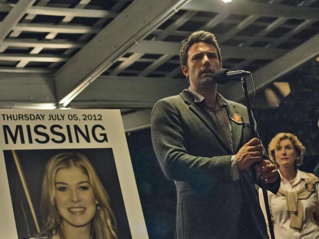 ‘Kept me fascinated throughout the story’s many twists and turns’ … Gone Girl was made into a movie starring Ben Affleck and Rosamund Pike.