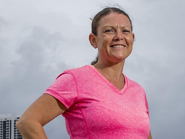 Kerry-Ann Dodds, 42, will run the Gold Coast Marathon  to tick off another bucket list item.  Picture: Jerad Williams