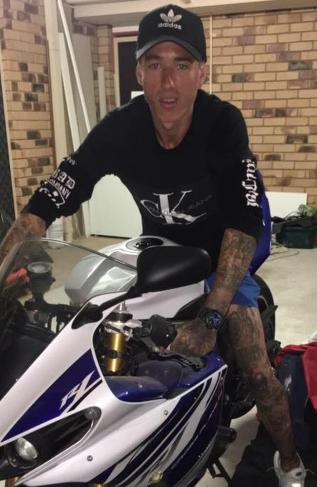 Dayne Lehmann was killed in a motorbike crash on November 24.