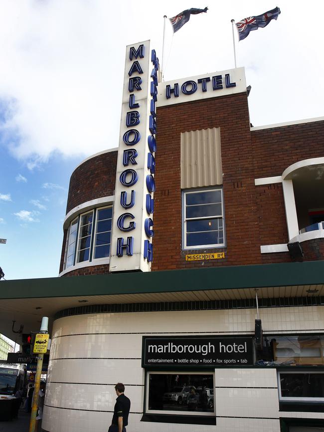 The Marlborough Hotel.