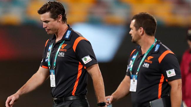 St Kilda legend Lenny Hayes has left GWS. Picture: Michael Willson/AFL Photos via Getty Images