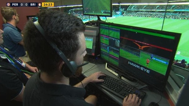 The VAR was introduced to the A-League last season.