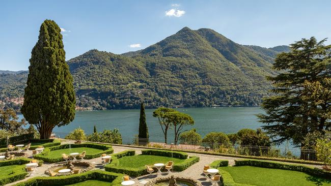 Italian palace hotel Passalacqua, named after its aristocratic Italian founder, Count Andrea Lucini Passalacqua, overlooks the majestic Lake Como. Picture: Ruben Ortiz