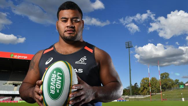 Taniela Tupou is propping up his tighthead game.