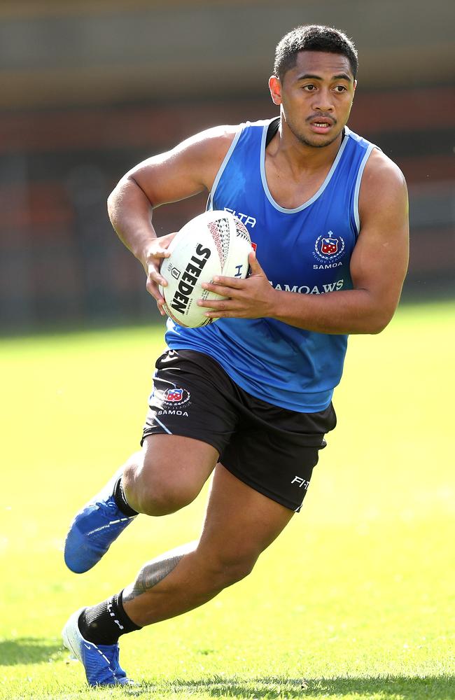 Anthony Milford will lead the Samoan team. Picture: Phil Hillyard