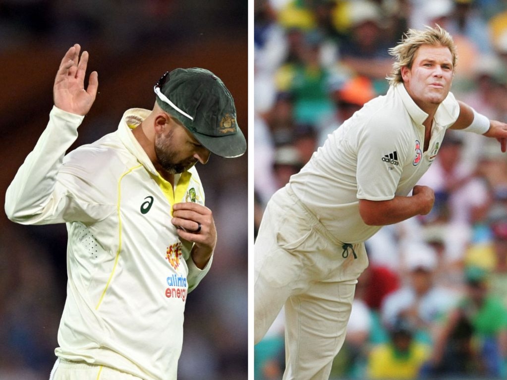 Nathan Lyon became history’s highest wicket taker at the Adelaide Oval on day two.