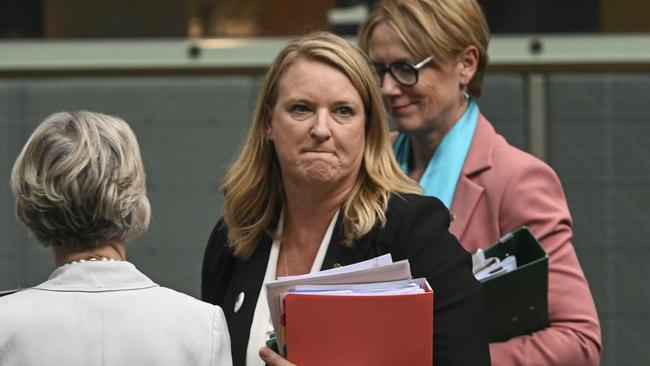 Kylea Tink said she was left to feel unsafe after an incident in question time. Picture: NCA NewsWire / Martin Ollman
