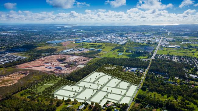 Ausbuild Warner Road Development proposed footprint.