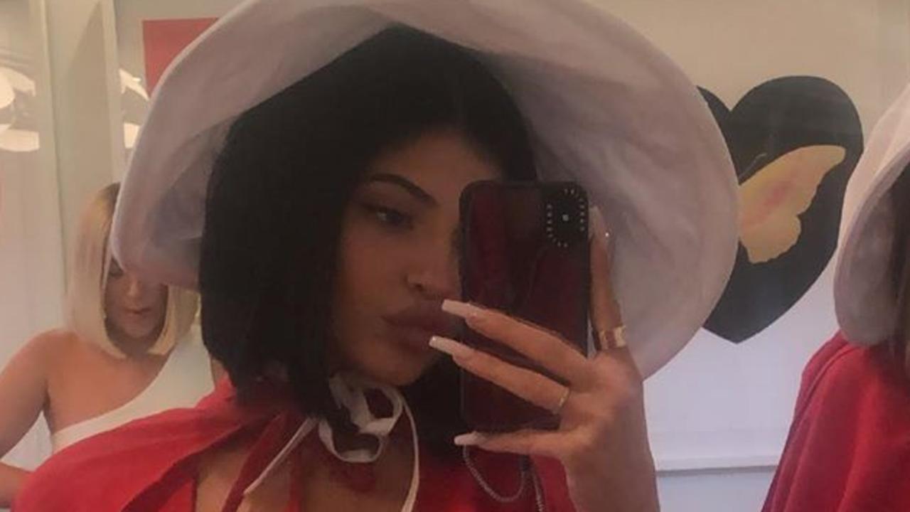 Kylie Jenner Slammed For Handmaid S Tale Themed Party Herald Sun