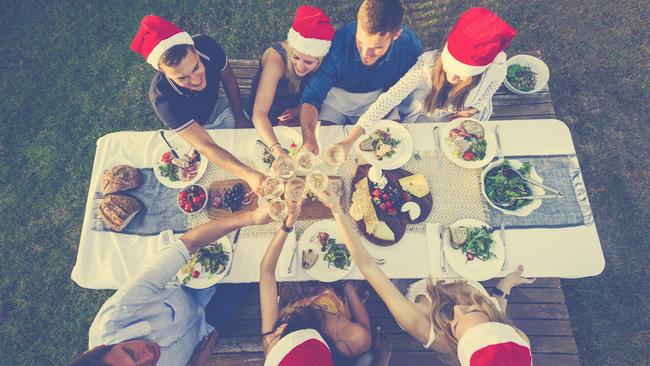 Christmas cheer can disappear if the V-word is mentioned at the table so say it with caution. Picture: iStock 