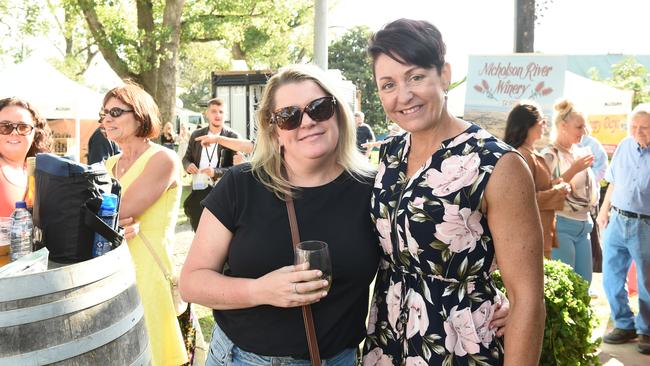 Tinamba Food and Wine Festival — Suze Snooks and Mel Trease. Picture: David Smith