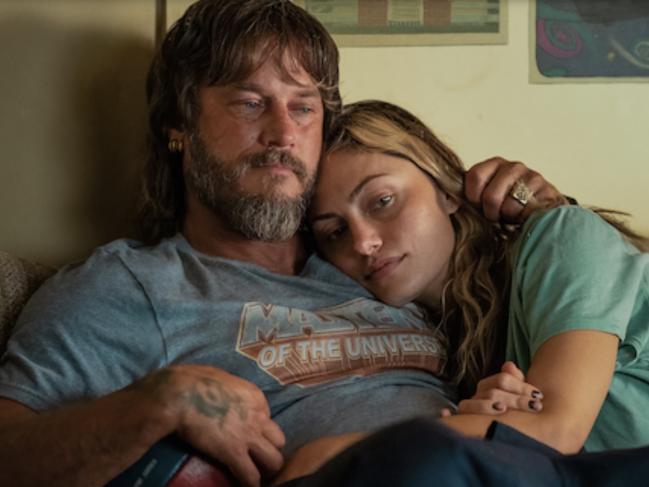 Travis Fimmel plays Frankie’s troubled but endearing boyfriend, Lyle. Picture: Netflix