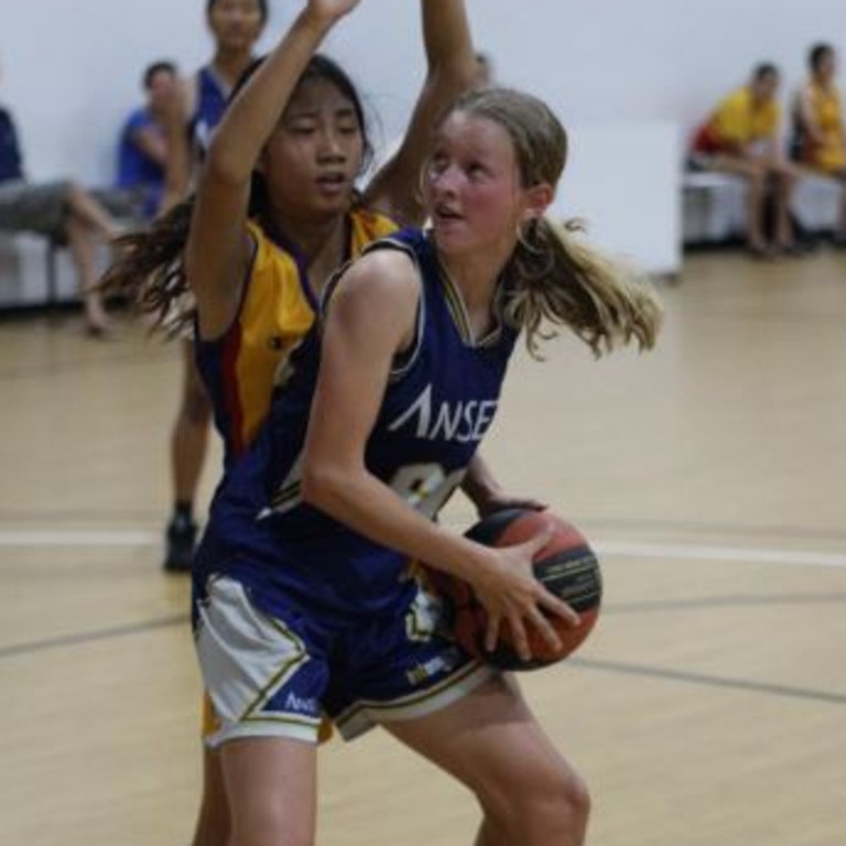 Kira Lesh. Picture: Supplied by Ansett Basketball Club