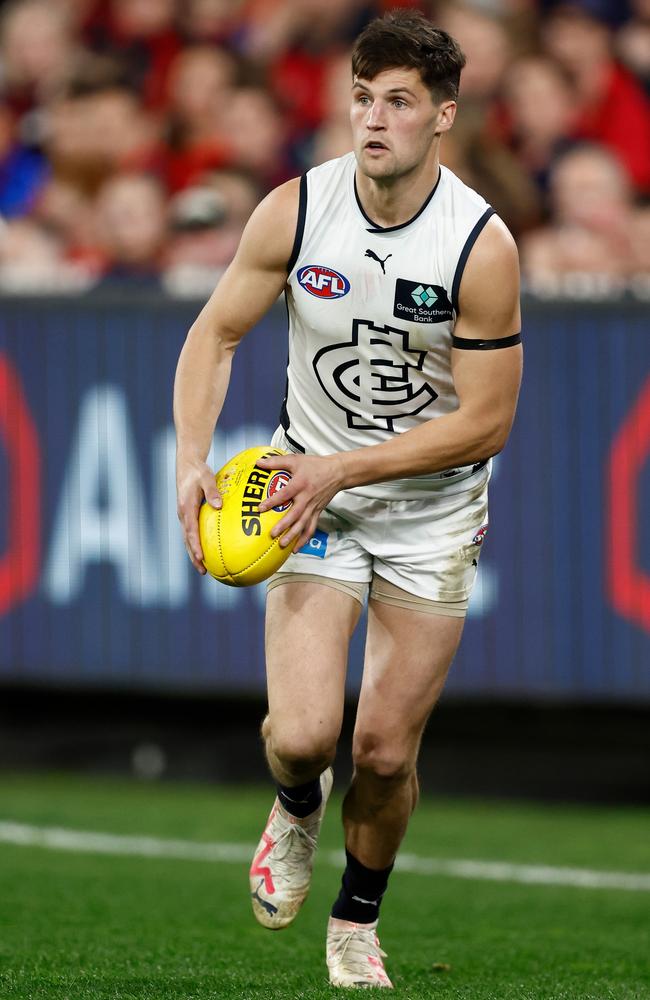 Blue Nic Newman had a super 2023. Picture: Michael Willson/AFL Photos