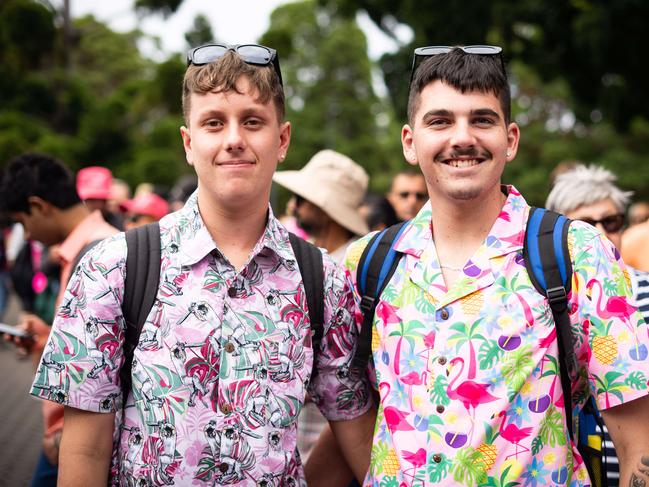 Harrison Orton and Tyler Ruprecht at the SCG. Photo: Tom Parrish