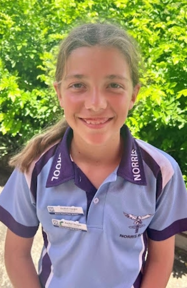 Isabel, 2024 Norris Road State School captain. Picture: Contributed