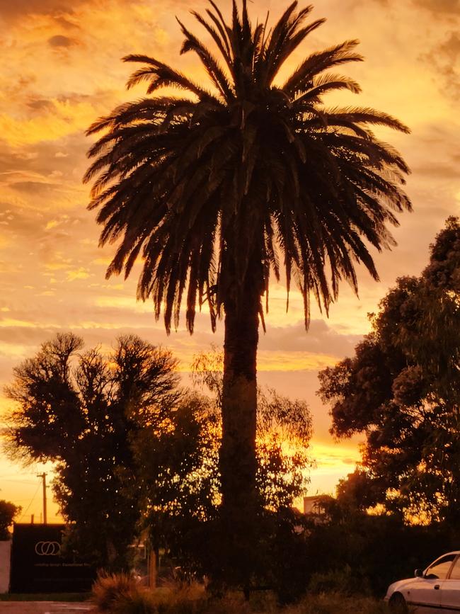 Summer evening after a storm. Picture: Joanne Towill, Mornington.