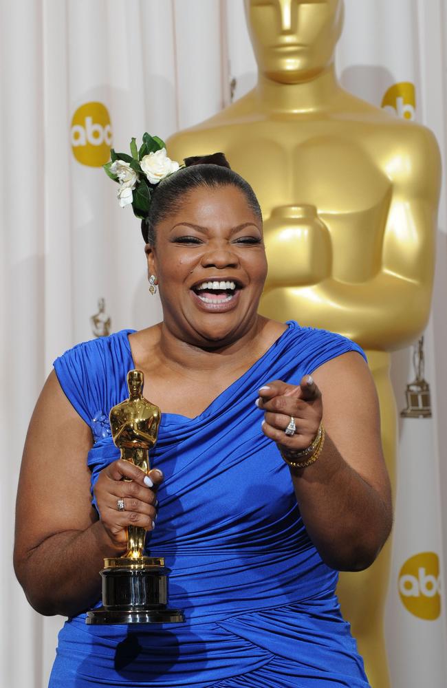 Bittersweet ... actor Mo'nique claims she was snubbed by Hollywood after winning an Oscar for Precious. Picture: AFP