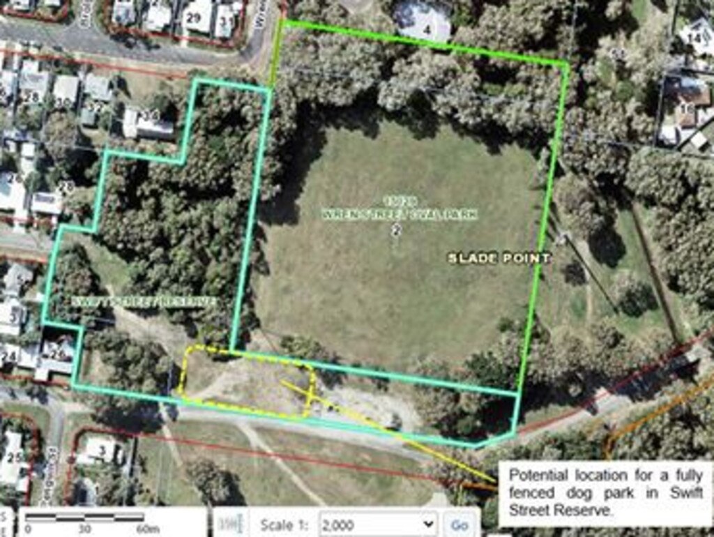 A new fenced dog park proposed near Wren St Oval Park has been put on hold.