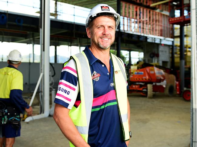 Brothers Leagues Club has been doing a host of revelopment work during the COVID-19 restrictions. CEO Justin Wilkins in the Garden Bar upgrade