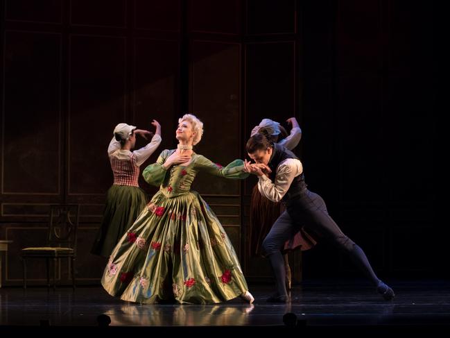 Liam Scarlet and Queensland Ballet's production of Dangerous Liaisons at The Playhouse, QPAC, Brisbane.