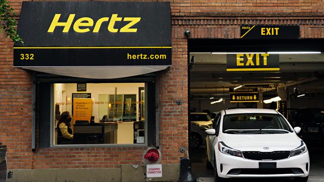 Hertz’s bonus plan is under fire. Picture: Getty Images