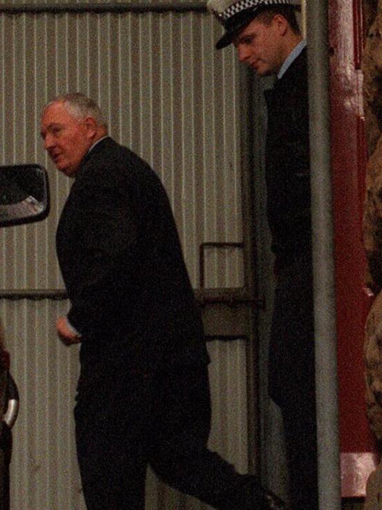 Alan Bond in prison.