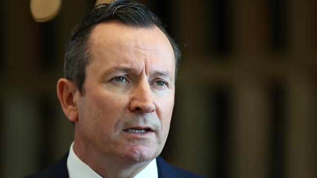 WA Premier Mark McGowan. Picture: Getty Images