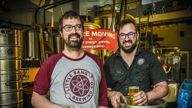 Little Bang Brewery Company, founded by Ryan Davidson and Filip Kemp, are among the Fast Movers SA 2020. Picture: Roy VanDerVegt.