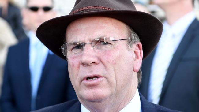 Trainer Robert Smerdon was disqualified for life for his role in the Aquanita scandal. Picture: AAP