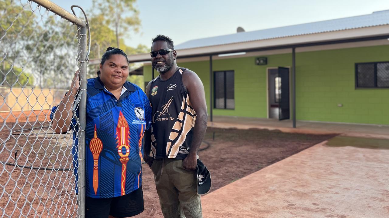 Milikapiti residents Jacinta Bennett and Dominic Brown will move into their newly built home next week.